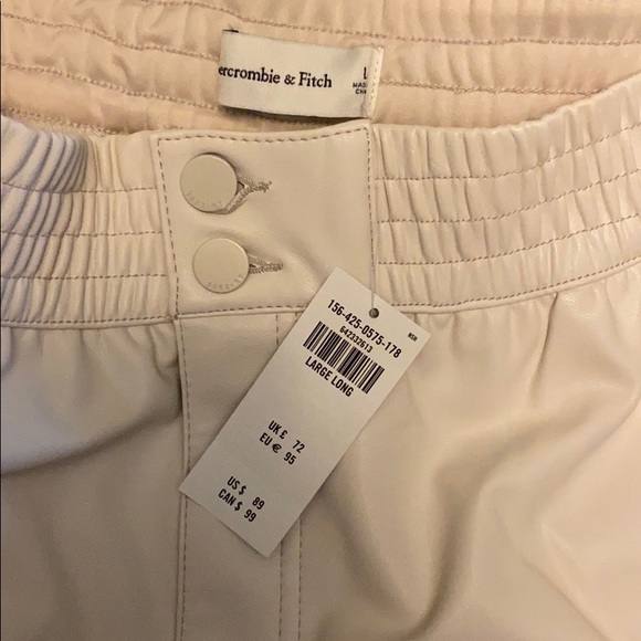 Vegan Leather Joggers - Picture 5 of 11